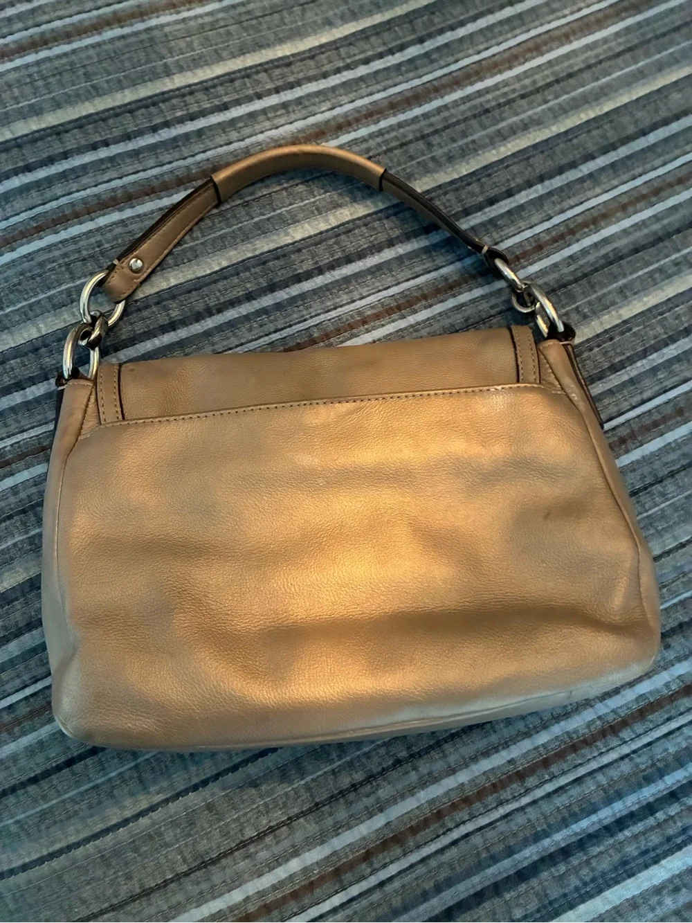 Coach medium metallic bag